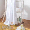 Serviette d&#39;hôtel / Doux satin frontière blanchiment blanc Couronne serviette de bain en coton ensembles